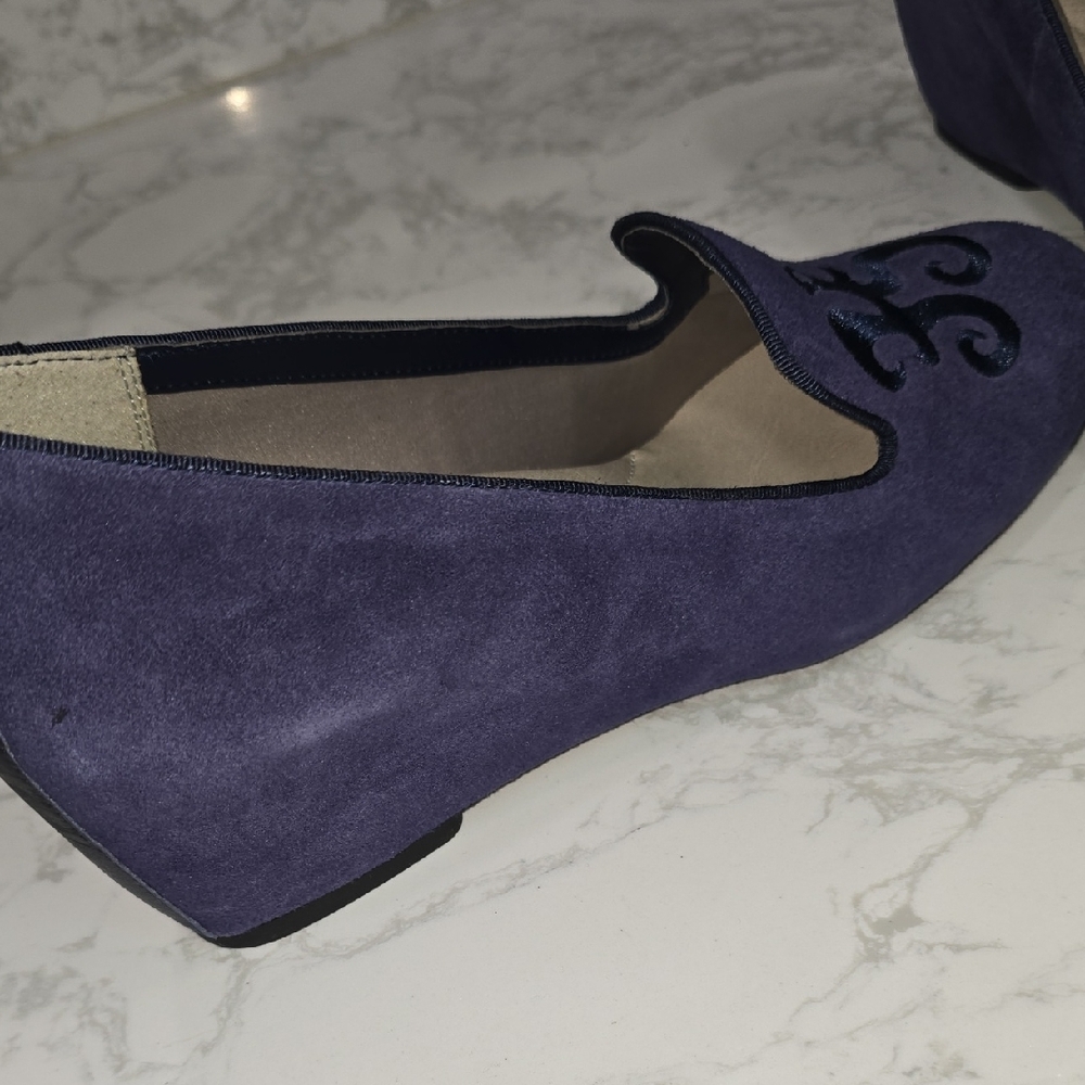 Hush Puppies Suede Wedges Woman's Size 8.5W - Picture 5 of 14